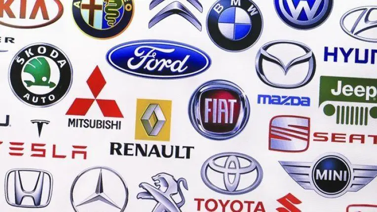 Logos de marcas de coches autos o carros del mundo