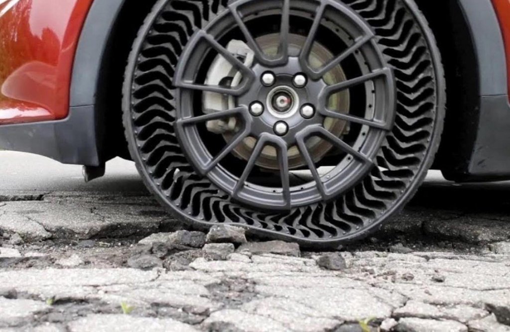 Michelín y General Motors anuncian nuevos neumáticos sin aire de alta tecnología