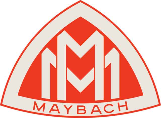 Maybach Logo (Rojo)