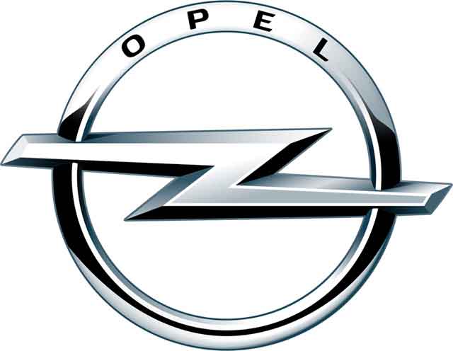 Opel Blitz en letras 50cm logotipo emblema folleto publicitarias escudo letras 