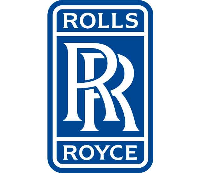 Rolls-Royce Símbolo (azul)
