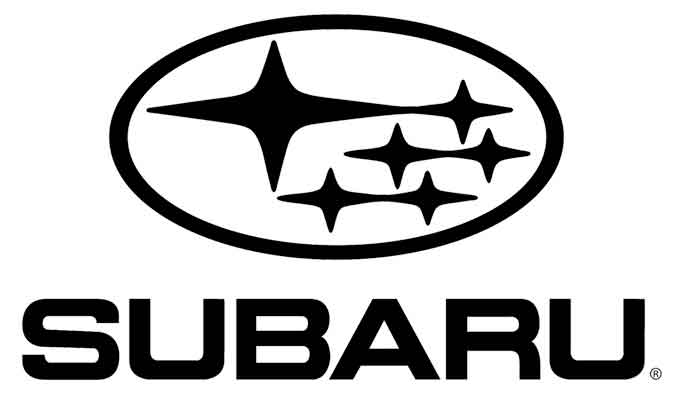 Símbolo de Subaru (negro)