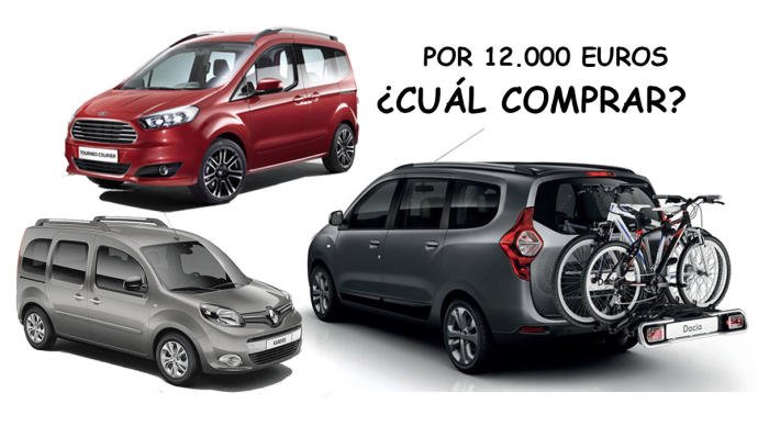 Dacia Lodgy, Renault Kangoo o Ford Tourneo Courier?