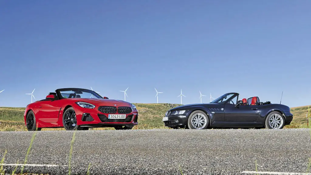 Comparativa BMW Z4 sDrive20i vs. Z3: cuando la potencia no lo es todo