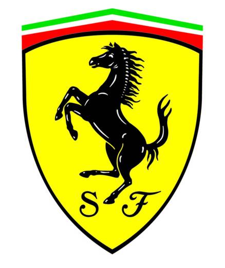 Ferrari - Logos de marcas de autos o carros 