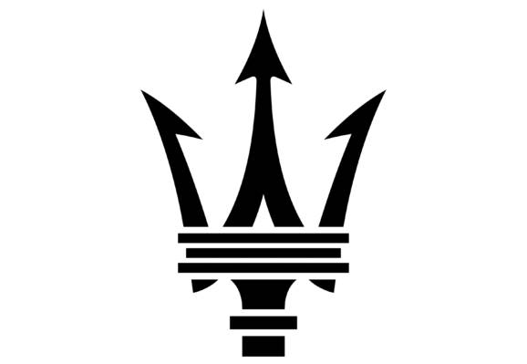 Logos de marcas de autos o carros Maserati
