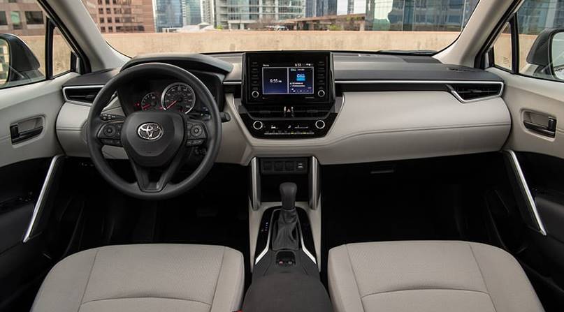 Toyota corolla cross interior